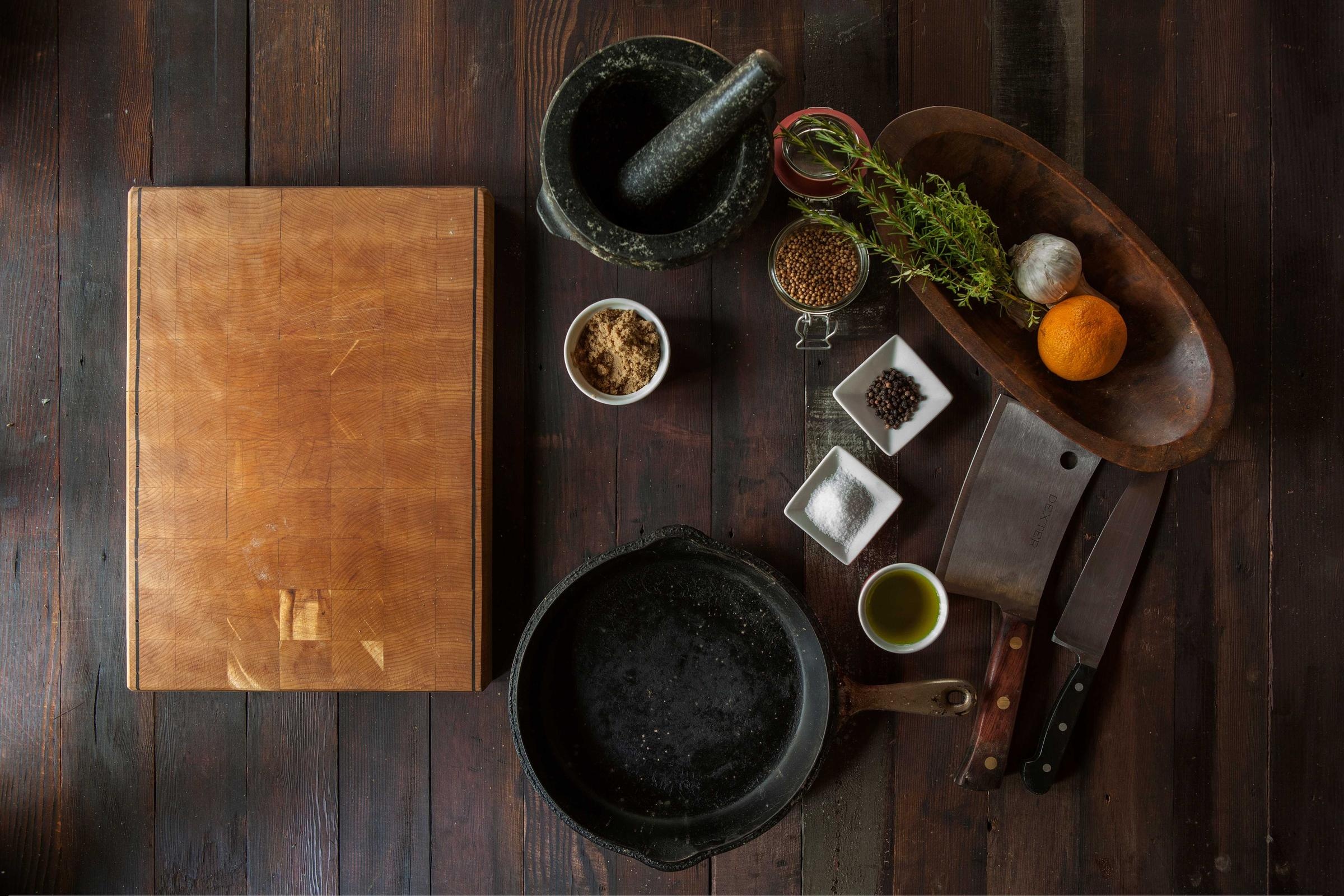 Compress food and product editorial shots before
