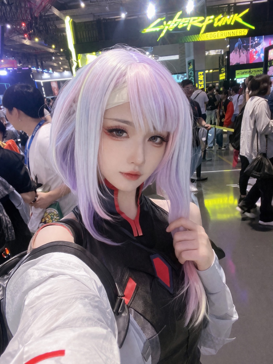 Fake TikTok livestream screenshot generated by AI — full broadcast UI including pinned chat, heart-counter animation, and sponsor tile.